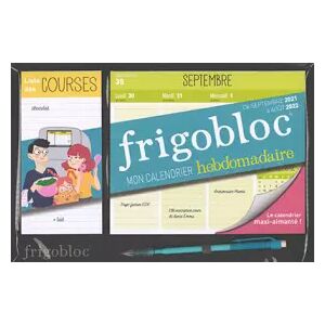 Illustrated MINI FRIGOBLOC HEBDOMADAIRE 2022 - CALENDRIER D'ORGA. FAMILIALE / SEMAINE (SEPT. 2021- AOUT. 2022): Le calendrier maxi-aimanté pour se simpl - Publicité Illustrated MINI FRIGOBLOC HEBDOMADAIRE 2022 - CALENDRIER D'ORGA. FAMILIALE / SEMAINE (SEPT. 2021- AOUT. 2022): Le calendrier maxi-aimanté pour se simpl - Publicité