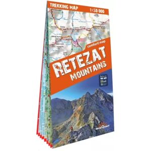 Monts Retezat 1/50000 (carte grand format laminée trekking tQ) Retezat Mountains Anglais - unknown author - Publicité Monts Retezat 1/50000 (carte grand format laminée trekking tQ) Retezat Mountains Anglais - unknown author - Publicité