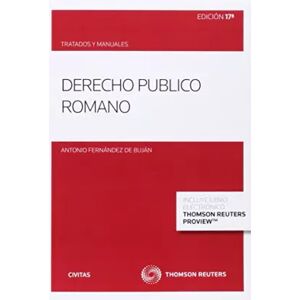 17 Derecho Público Romano (Papel + e-book) - Antonio Fernández Buján Fernández - Publicité 17 Derecho Público Romano (Papel + e-book) - Antonio Fernández Buján Fernández - Publicité