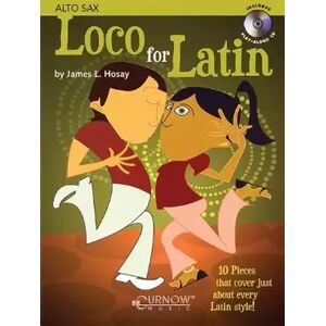 Pap/Com Loco for latin saxophone +cd - L. hosay James - Publicité Pap/Com Loco for latin saxophone +cd - L. hosay James - Publicité