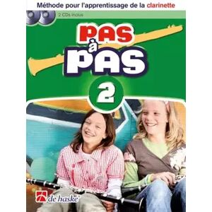 Jaap kastelein : pas a pas 2 clarinette clarinette - recueil + cd - Kastelein Jaap - Publicité Jaap kastelein : pas a pas 2 clarinette clarinette - recueil + cd - Kastelein Jaap - Publicité