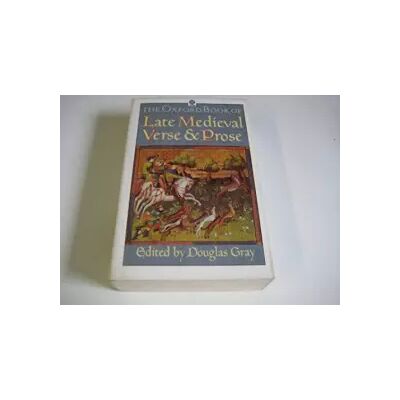 New The Oxford Book of Late Medieval Verse and Prose - Norman Davis - Publicité New The Oxford Book of Late Medieval Verse and Prose - Norman Davis - Publicité