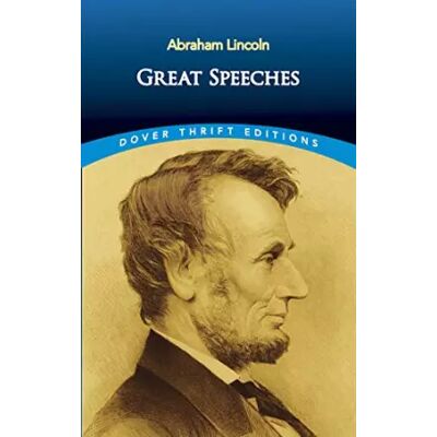 New Great Speeches (Dover Thrift Editions: Speeches/Quotes) - Abraham Lincoln - Publicité New Great Speeches (Dover Thrift Editions: Speeches/Quotes) - Abraham Lincoln - Publicité