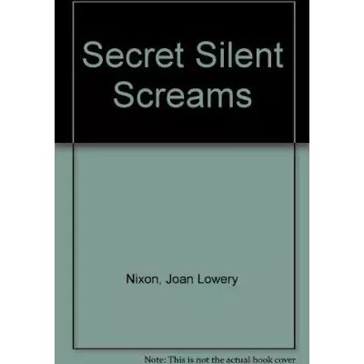 Second Edition Secret Silent Screams - Joan Lowery Nixon - Publicité Second Edition Secret Silent Screams - Joan Lowery Nixon - Publicité