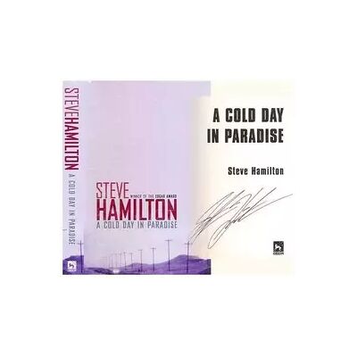 New A Cold Day in Paradise - Steve Hamilton - Publicité New A Cold Day in Paradise - Steve Hamilton - Publicité