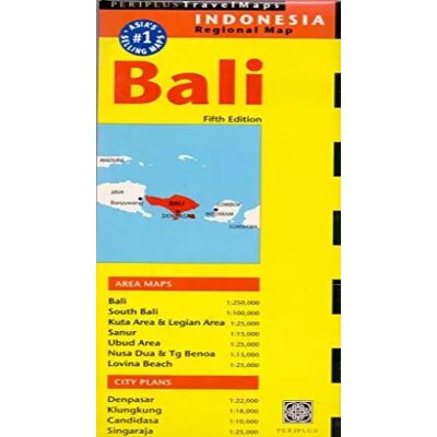 New Periplus TravelMaps Bali - Publicité New Periplus TravelMaps Bali - Publicité