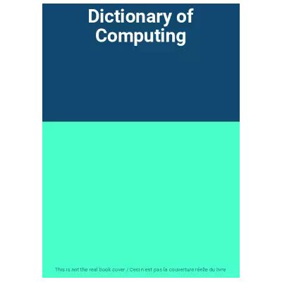 New Dictionary of Computing - Publicité New Dictionary of Computing - Publicité