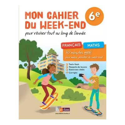 Mon cahier du week-end 6e - Collectif - Publicité Mon cahier du week-end 6e - Collectif - Publicité