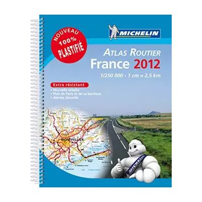 Atlas France Routier 2012 100% Plastifi - Collectif Michelin - Publicité Atlas France Routier 2012 100% Plastifi - Collectif Michelin - Publicité