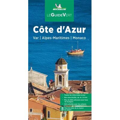 Illustrated Guide Vert Côte d'Azur: Var, Alpes-Maritimes, Monaco - Publicité Illustrated Guide Vert Côte d'Azur: Var, Alpes-Maritimes, Monaco - Publicité