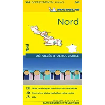 01 Carte Départementale Nord - Michelin - Publicité 01 Carte Départementale Nord - Michelin - Publicité