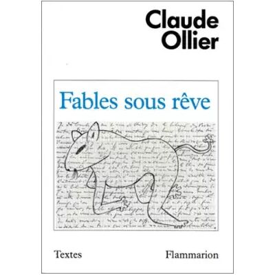 Flammarion Fables sous rêve, 1960-1970 - Claude Ollier - Publicité Flammarion Fables sous rêve, 1960-1970 - Claude Ollier - Publicité
