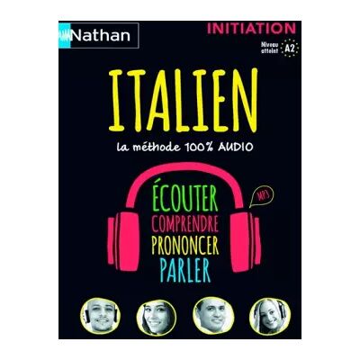 édition 2015 Italien - Coffret Initiation 100% Audio - Anna Ghirardello - Publicité édition 2015 Italien - Coffret Initiation 100% Audio - Anna Ghirardello - Publicité