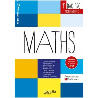 Ressources et pratiques Maths 1re Bac Pro Tertiaire (C) - Livre élève - Ed. 2014 - Eliane Alquier, Bernard Dainèse, Catherine Thiaudière, Gérald Lafforgue, Gilles Leran, André Guitard, Jérôme Lasserre, Laurent Boulanger, Georges Bringuier - Publicité Ressources et pratiques Maths 1re Bac Pro Tertiaire (C) - Livre élève - Ed. 2014 - Eliane Alquier, Bernard Dainèse, Catherine Thiaudière, Gérald Lafforgue, Gilles Leran, André Guitard, Jérôme Lasserre, Laurent Boulanger, Georges Bringuier - Publicité