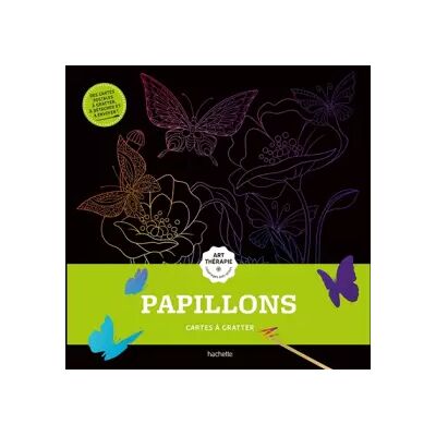 Illustrated Cartes à gratter Art-thérapie Papillons - Publicité Illustrated Cartes à gratter Art-thérapie Papillons - Publicité