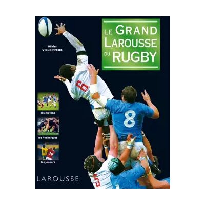 Larousse du rugby - Olivier Villepreux, Laurent Bénézech - Publicité Larousse du rugby - Olivier Villepreux, Laurent Bénézech - Publicité