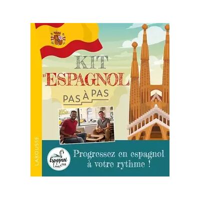 Illustrated Le kit d'espagnol - Pas à pas - Espagnol pas à pas - Publicité Illustrated Le kit d'espagnol - Pas à pas - Espagnol pas à pas - Publicité