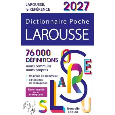 Dictionnaire Larousse Poche 2027 - Collectif - Publicité Dictionnaire Larousse Poche 2027 - Collectif - Publicité