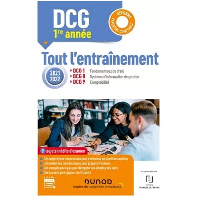 DCG 1re année - DCG 1-8-9 Tout l'entraînement 2021/2022 - Réforme Expertise comptable: Réforme Expertise comptable (2021-2022) - Clémence Lautard-Mattioli, Oona Hudin-Hengoat, Nathalie Le Gallo, Sylvie Vidalenc, Audrey Meyer - Publicité DCG 1re année - DCG 1-8-9 Tout l'entraînement 2021/2022 - Réforme Expertise comptable: Réforme Expertise comptable (2021-2022) - Clémence Lautard-Mattioli, Oona Hudin-Hengoat, Nathalie Le Gallo, Sylvie Vidalenc, Audrey Meyer - Publicité