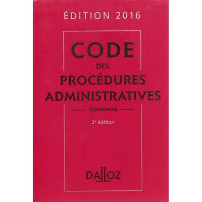 2e édition Code des procédures administratives 2016 - 2e éd. - Nicolas Boulouis, Jacques-Henri Stahl, Bertrand Dacosta, Nicolas Polge, Michel Lascombe, Xavier Vandendriessche, Zéhina Aït-El-Kadi - Publicité 2e édition Code des procédures administratives 2016 - 2e éd. - Nicolas Boulouis, Jacques-Henri Stahl, Bertrand Dacosta, Nicolas Polge, Michel Lascombe, Xavier Vandendriessche, Zéhina Aït-El-Kadi - Publicité