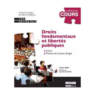3è édition Droits fondamentaux et libertés publiques, 3ème Ed. - Xavier Bioy, Jean-paul Costa - Publicité 3è édition Droits fondamentaux et libertés publiques, 3ème Ed. - Xavier Bioy, Jean-paul Costa - Publicité