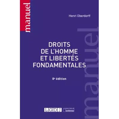 8 Droits de l'homme et libertés fondamentales (2021) - Henri Oberdorff - Publicité 8 Droits de l'homme et libertés fondamentales (2021) - Henri Oberdorff - Publicité