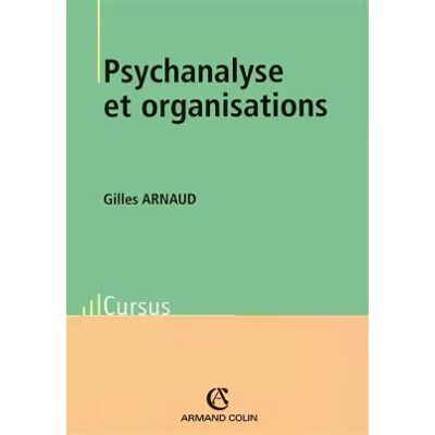 Psychanalyse et Organisation - Collectif - Publicité Psychanalyse et Organisation - Collectif - Publicité