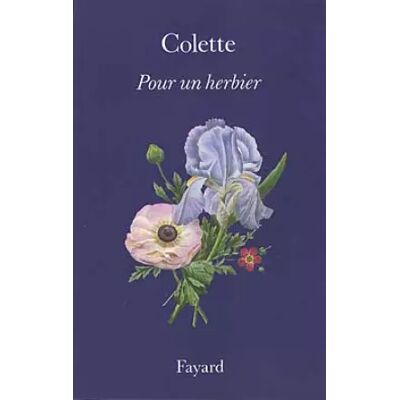 Pour un herbier - Colette - Publicité Pour un herbier - Colette - Publicité