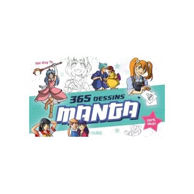 Illustrated 365 dessins manga - 100% Shojo - Van Huy Ta - Publicité Illustrated 365 dessins manga - 100% Shojo - Van Huy Ta - Publicité