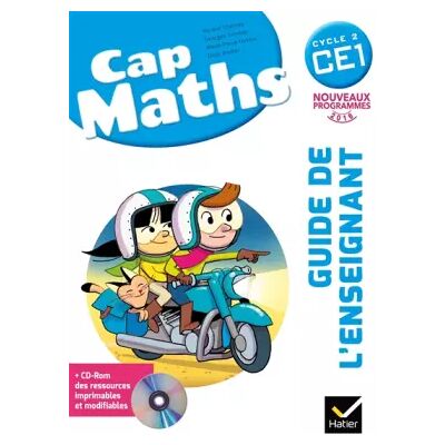 Edition 2016 Cap Maths CE1 éd. 2016 - Guide de l'enseignant + CD Rom - Marie-Paule Dussuc, Dany Madier, Georges Combier, Roland Charnay - Publicité Edition 2016 Cap Maths CE1 éd. 2016 - Guide de l'enseignant + CD Rom - Marie-Paule Dussuc, Dany Madier, Georges Combier, Roland Charnay - Publicité