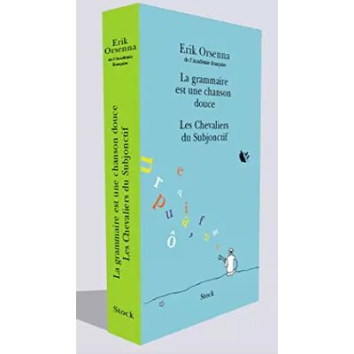 La Grammaire est une chanson douce - Les chevaliers du subjonctif (coffret) - Erik Orsenna - Publicité La Grammaire est une chanson douce - Les chevaliers du subjonctif (coffret) - Erik Orsenna - Publicité