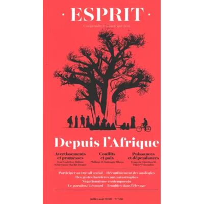 ESPRIT - DEPUIS L'AFRIQUE: JUILLET-AOÛT 2020 - COLLECTIF - Publicité ESPRIT - DEPUIS L'AFRIQUE: JUILLET-AOÛT 2020 - COLLECTIF - Publicité