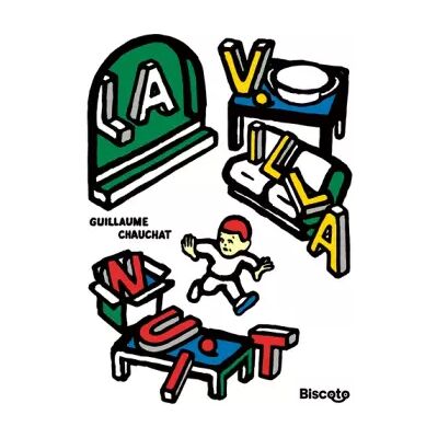 Illustrated La villa nuit - Guillaume Chauchat - Publicité Illustrated La villa nuit - Guillaume Chauchat - Publicité