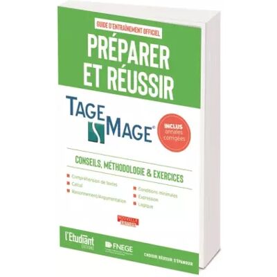 L'Officiel du TAGE MAGE: Conseils, méthodologie et exercices - Collectif - Publicité L'Officiel du TAGE MAGE: Conseils, méthodologie et exercices - Collectif - Publicité