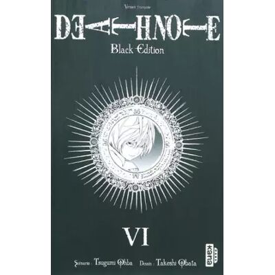 Kana DEATH NOTE BLACK EDITION, tome 6 - Tsugumi Ohba, Takeshi Obata - Publicité Kana DEATH NOTE BLACK EDITION, tome 6 - Tsugumi Ohba, Takeshi Obata - Publicité