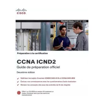 Pearson Préparation à la certification CCNA ICND 2, 2ème Ed - Wendell Odom - Publicité Pearson Préparation à la certification CCNA ICND 2, 2ème Ed - Wendell Odom - Publicité