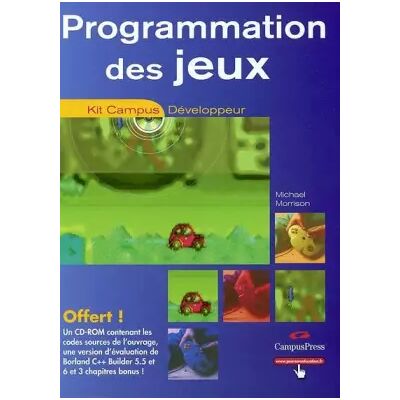 Programmation des jeux (1Cédérom) - Michael Morrison, A Kenn - Publicité Programmation des jeux (1Cédérom) - Michael Morrison, A Kenn - Publicité