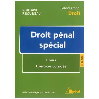 2 Droit pénal spécial - Romain Ollard, François Rousseau - Publicité 2 Droit pénal spécial - Romain Ollard, François Rousseau - Publicité