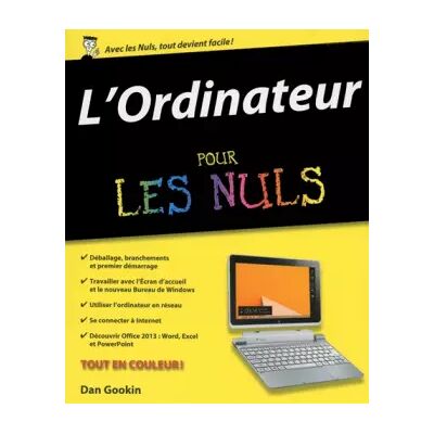 L'Ordinateur pour les Nuls - Dan GOOKIN - Publicité L'Ordinateur pour les Nuls - Dan GOOKIN - Publicité