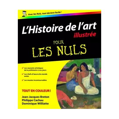 Histoire de l'art illustrée pour les Nuls - Jean-Jacques Breton, Philippe Cachau, Dominique Williatte - Publicité Histoire de l'art illustrée pour les Nuls - Jean-Jacques Breton, Philippe Cachau, Dominique Williatte - Publicité