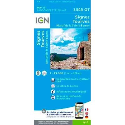 3345OT SIGNES TOURVES MASSIF STE BAUME - COLLECTIF - Publicité 3345OT SIGNES TOURVES MASSIF STE BAUME - COLLECTIF - Publicité