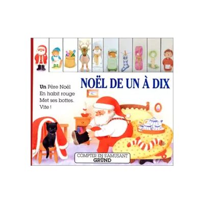 Noël de un à dix : Compter en s'amusant - A Ricketts, M Ricketts - Publicité Noël de un à dix : Compter en s'amusant - A Ricketts, M Ricketts - Publicité