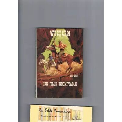 Une Fille indomptable (Western) - Tom West, Jean-André Rey - Publicité Une Fille indomptable (Western) - Tom West, Jean-André Rey - Publicité