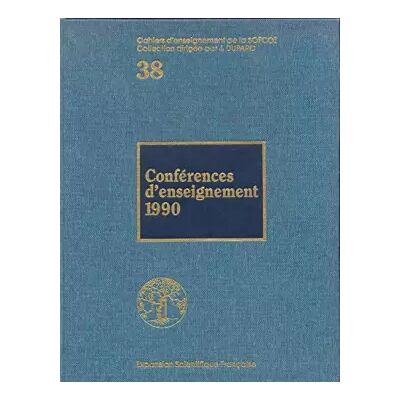 Conferences d'enseignement 1990 - Duparc - Publicité Conferences d'enseignement 1990 - Duparc - Publicité