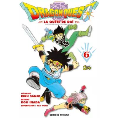 Dragon Quest, Tome 6 : - Riku Sanjô, Koji Inada, Fédoua Lamodière - Publicité Dragon Quest, Tome 6 : - Riku Sanjô, Koji Inada, Fédoua Lamodière - Publicité