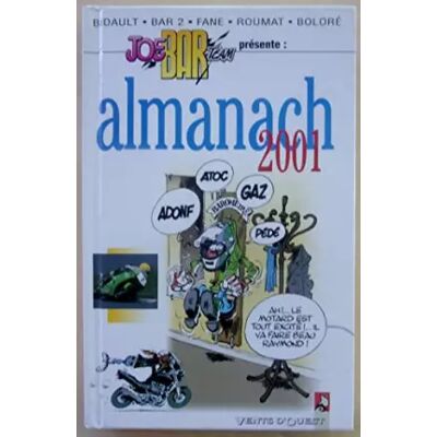 Almanach Joe Bar Team 2001 - Bidault - Publicité Almanach Joe Bar Team 2001 - Bidault - Publicité