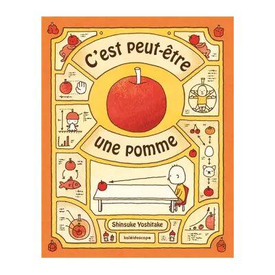Kaléidoscope C'est peut-être une pomme - Shinsuke Yoshitake, Elisabeth Duval - Publicité Kaléidoscope C'est peut-être une pomme - Shinsuke Yoshitake, Elisabeth Duval - Publicité