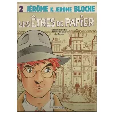 Jerome blochen02 les etres de papier c - Dodier Makyo le Tendre - Publicité Jerome blochen02 les etres de papier c - Dodier Makyo le Tendre - Publicité