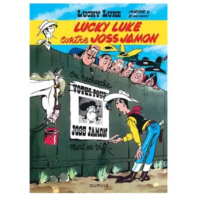 Lucky Luke, tome 11 : Lucky Luke contre Joss Jamon - Morris, René Goscinny - Publicité Lucky Luke, tome 11 : Lucky Luke contre Joss Jamon - Morris, René Goscinny - Publicité
