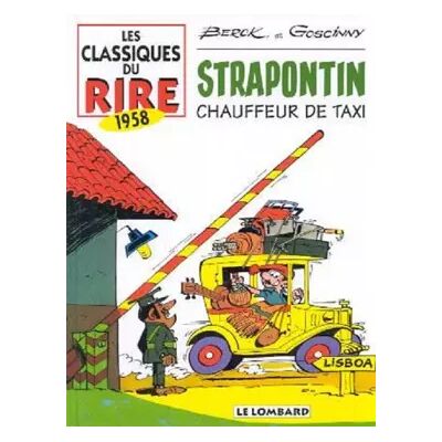 STRAPONTIN CHAUFFEUR DE TAXI - BERCK, René GOSCINNY - Publicité STRAPONTIN CHAUFFEUR DE TAXI - BERCK, René GOSCINNY - Publicité